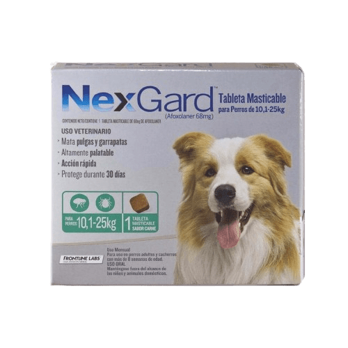 Nexgard 10 a 25 Kilos 1 Nexgard 10 a 25 Kilos